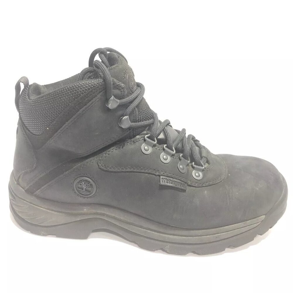 Timberland Women’s White Ledge, Black Hiking Boots, Size 8.5M